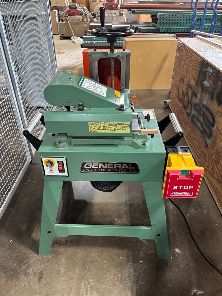 General International "30-120" Moulder & Cabinet