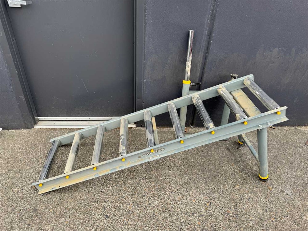 Shop Fox Idle Roller Conveyor