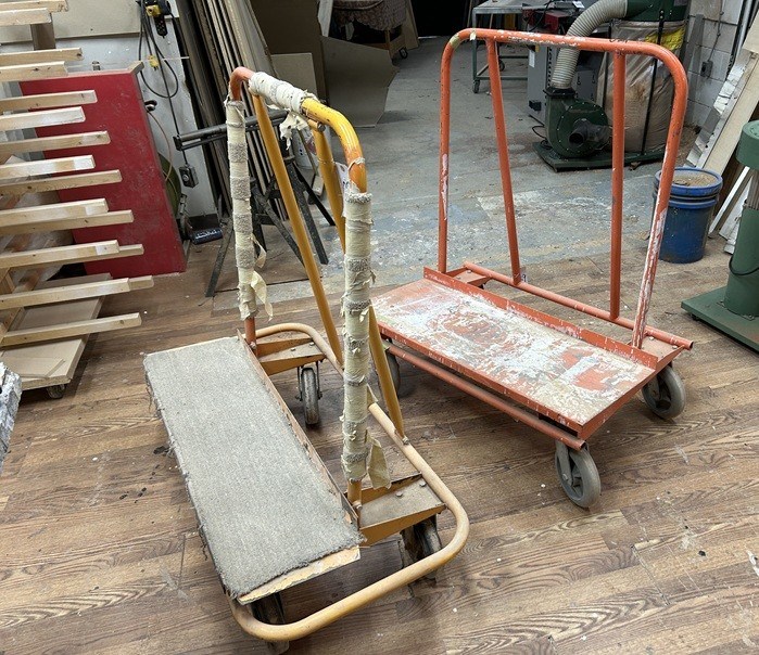 (2) Material Transfer Carts - Richmond Hill, ON