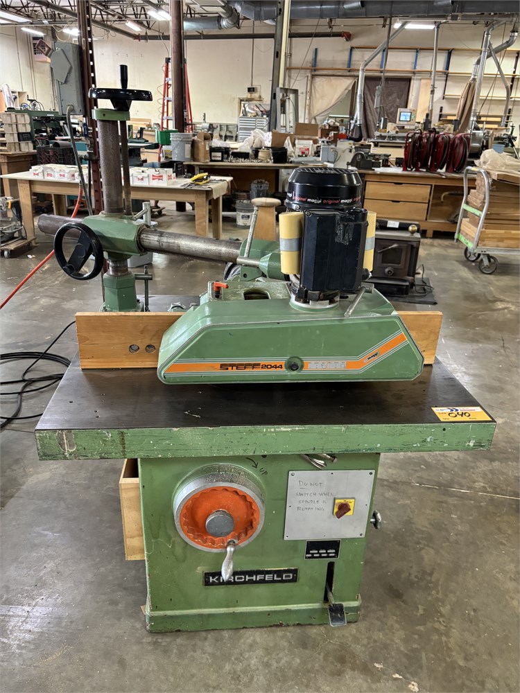 Kirchfeld "FM2" Shaper w/Power Feeder