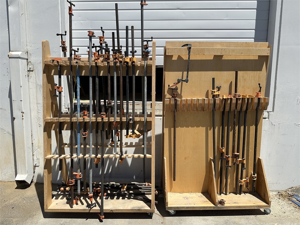 Assorted Clamps w/Carts