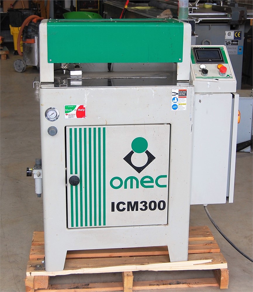 Omec "ICM300" Drawer Gluer - PLC