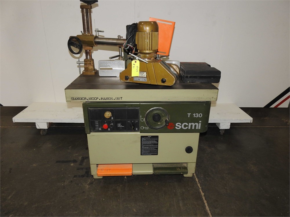 SCMI "T130N" SPINDLE SHAPER WITH POWER FEED