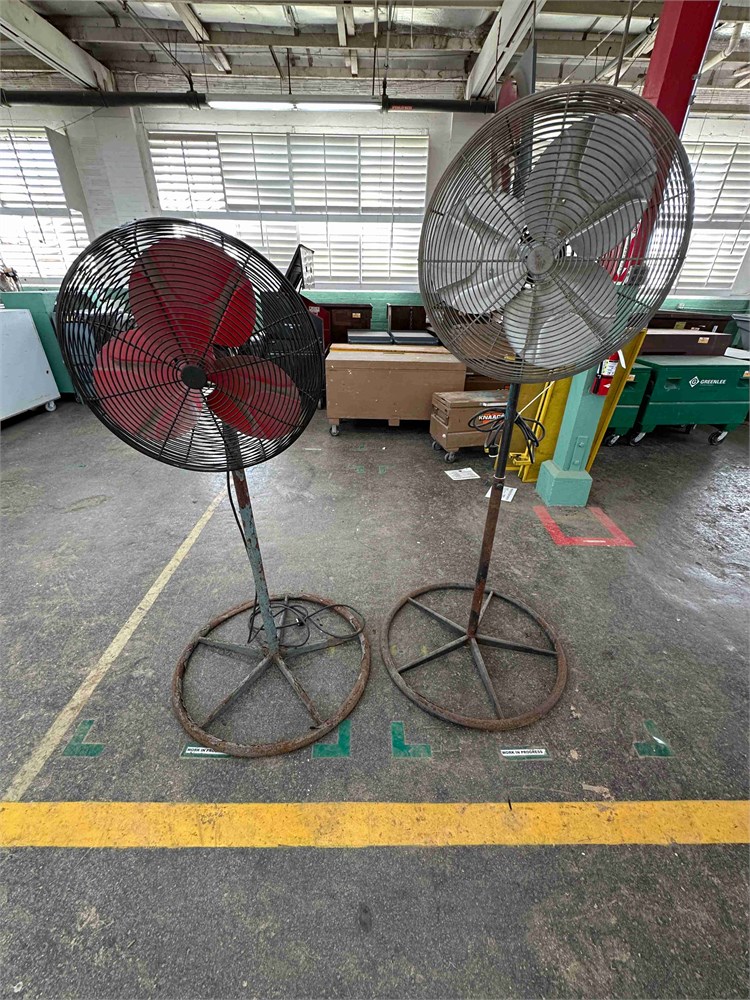 Pedestal Fans Qty. (2)