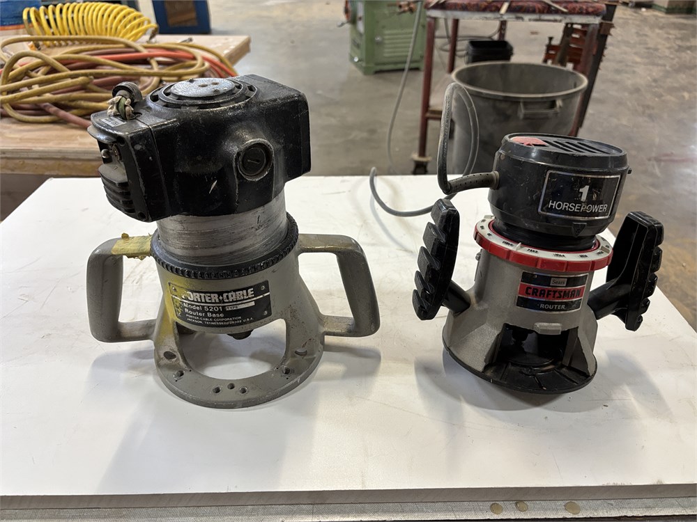 Porter Cable Router Base & Sears Double Insulated Router