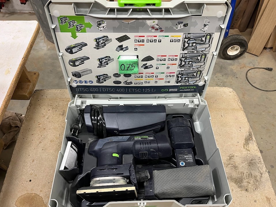 Festool "RTSC 400" Cordless Orbital Sander