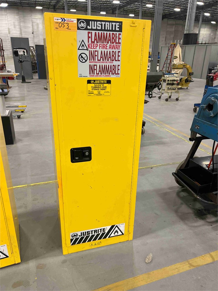 Justrite "Sure-Grip EX" Flammable Liquid Storage Cabinet