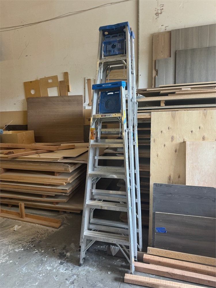 Werner Aluminum Ladders - Qty (3)