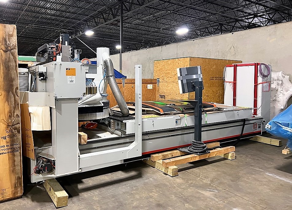 Holz-her "Dynestic 7535" CNC 5-Axis Machining Center Flat Table & Unload (2020)