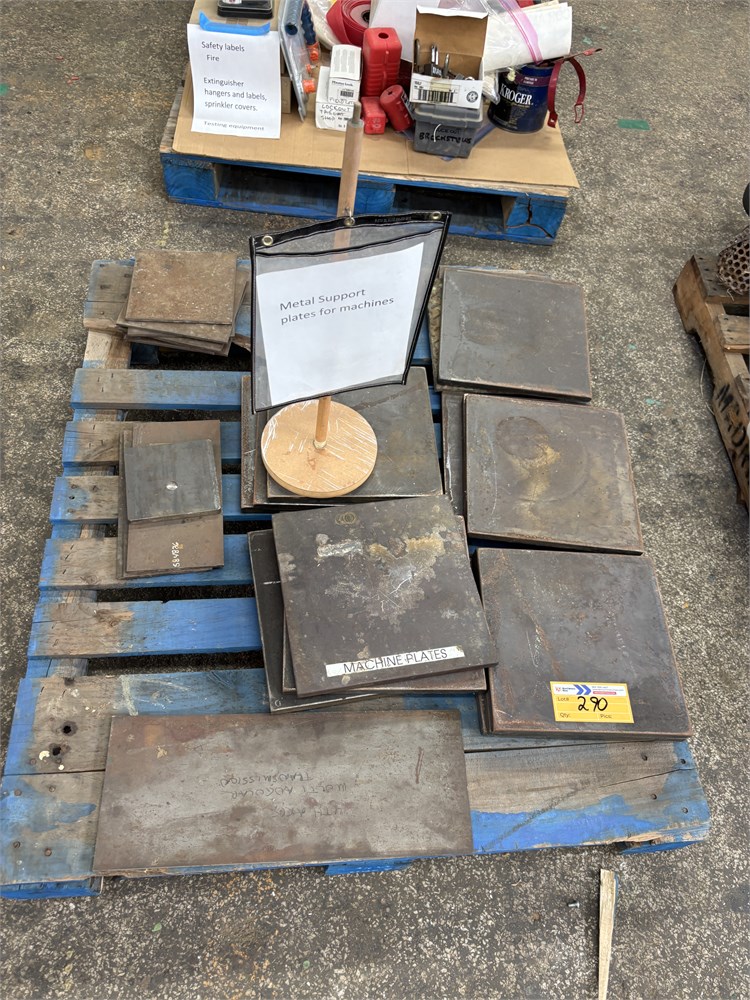 Metal Machine Plates