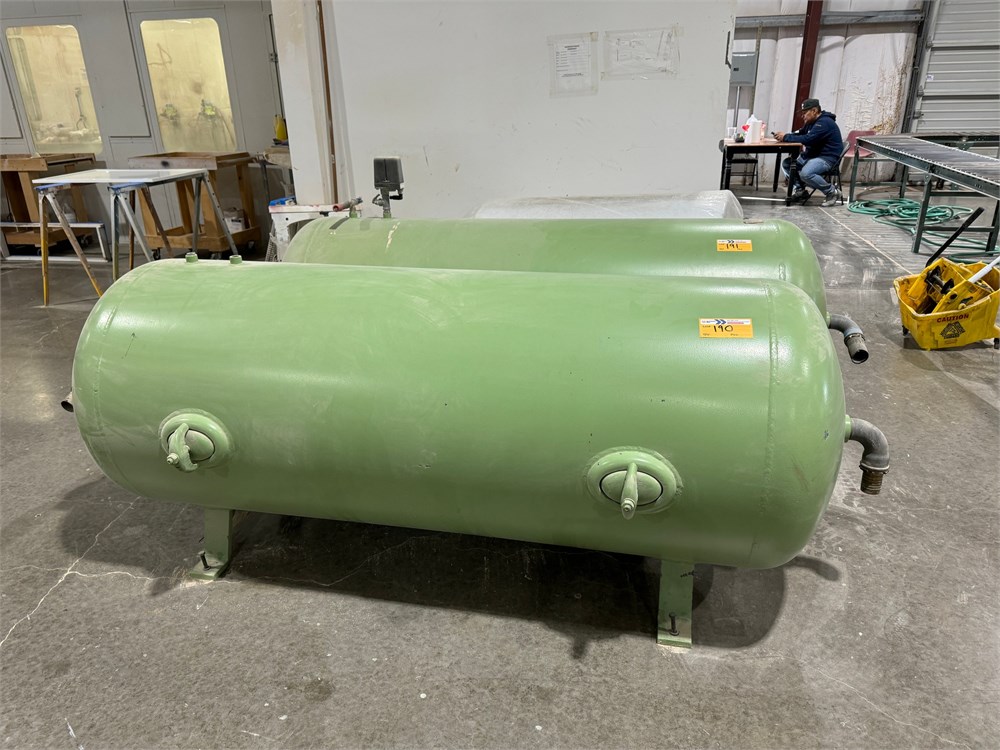 J. Anderson Horizontal Air Tank