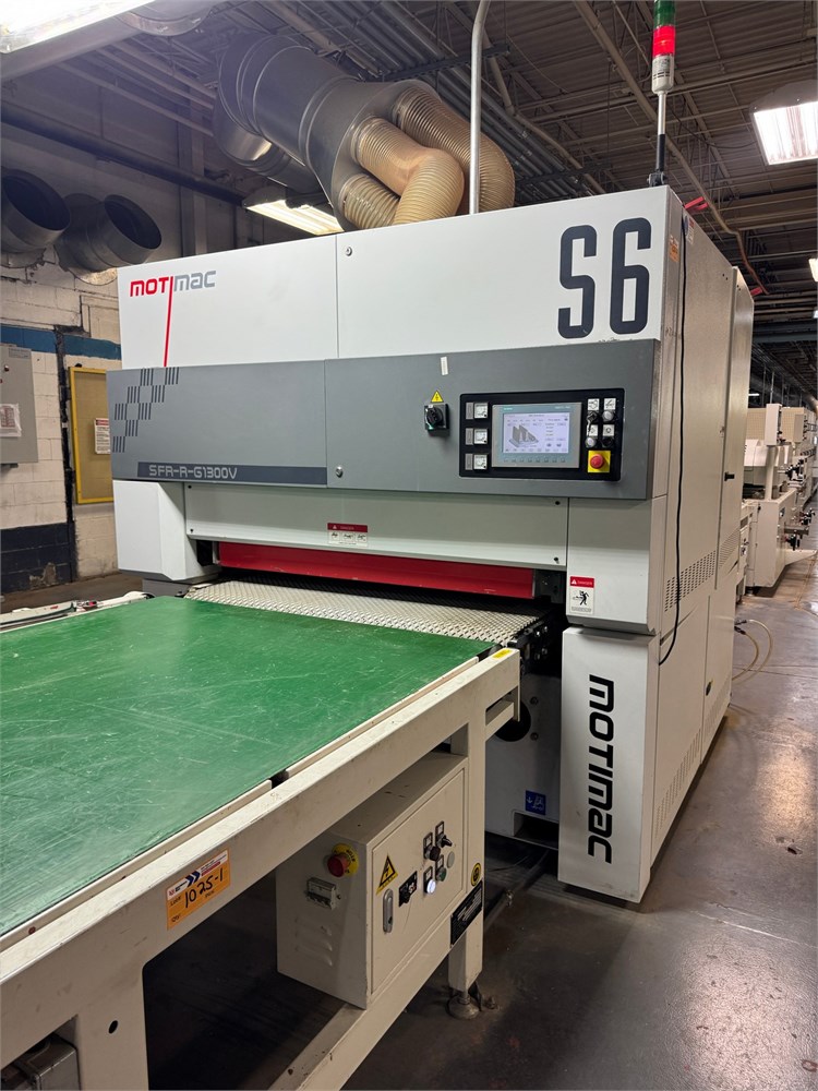 Motimac "SFR-R-G1300V" 3-Head Wide Belt Sander