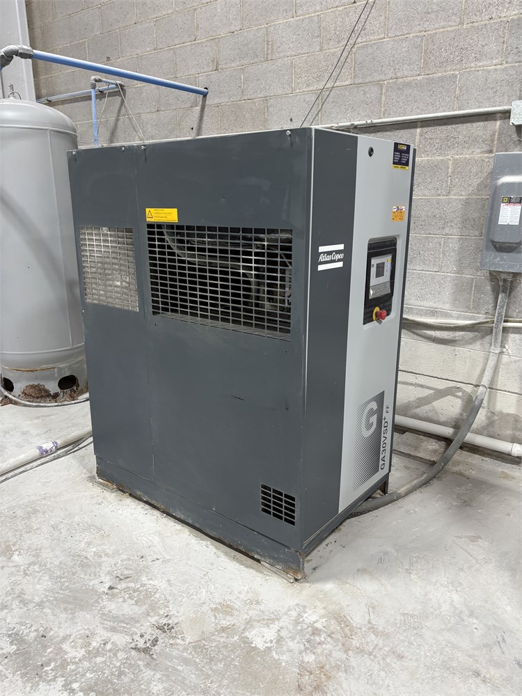 Atlas Copco "GA30VSD" Air Compressor - Rotary Screw