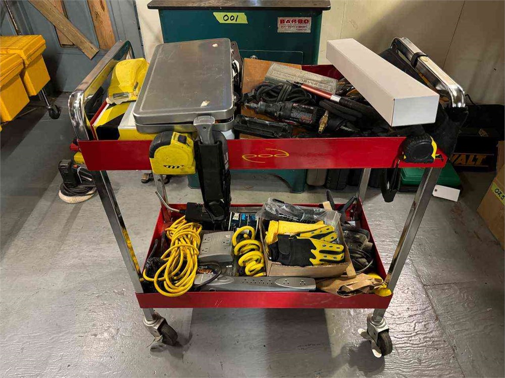 Tool cart and contents