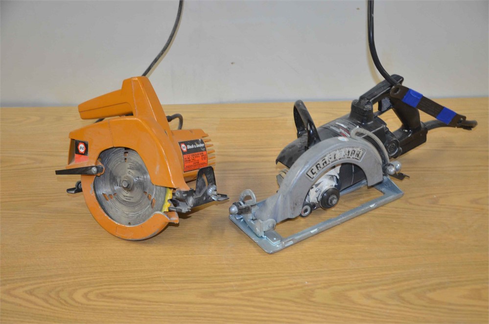 Electric hand saws Qty. (2)