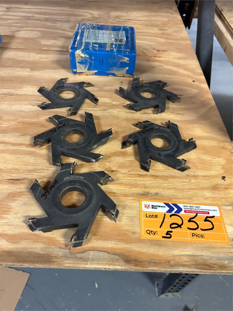 Lot of Cutter Heads - Qty (5) - as pictured