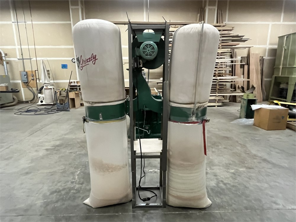 Grizzly 3HP Two Bag Dust Collector