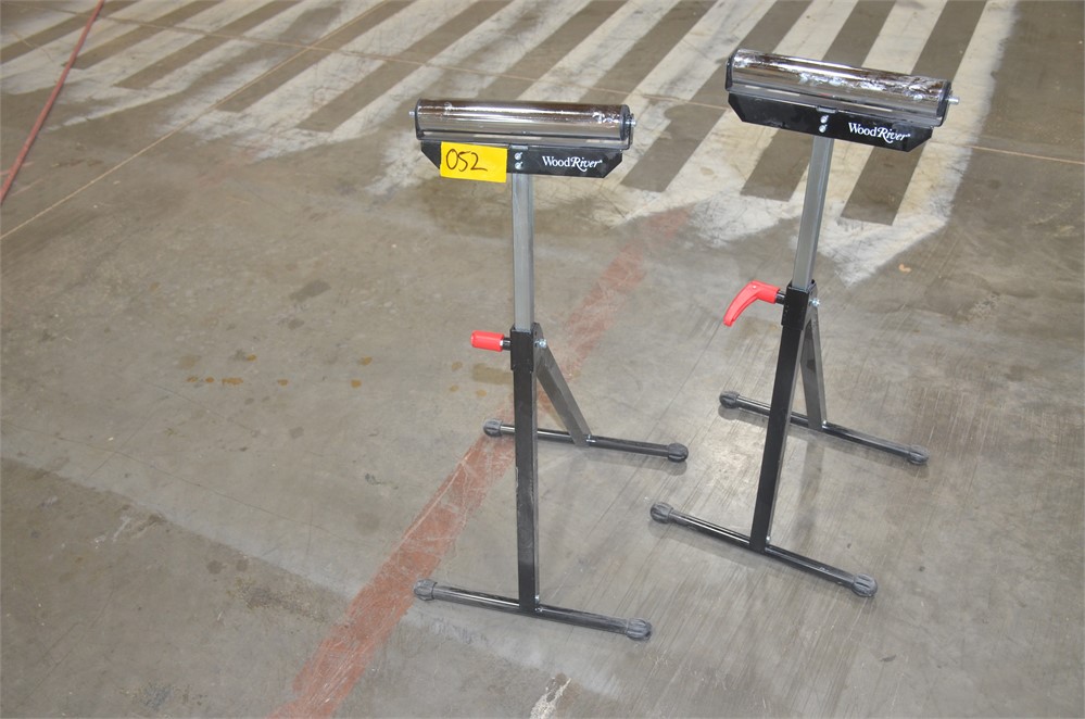 Wood River roller stands Qty. (2)