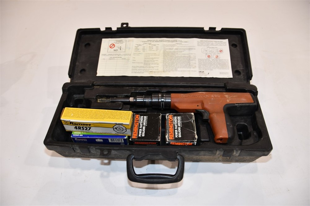 Remington Powder Activated Gun & Case