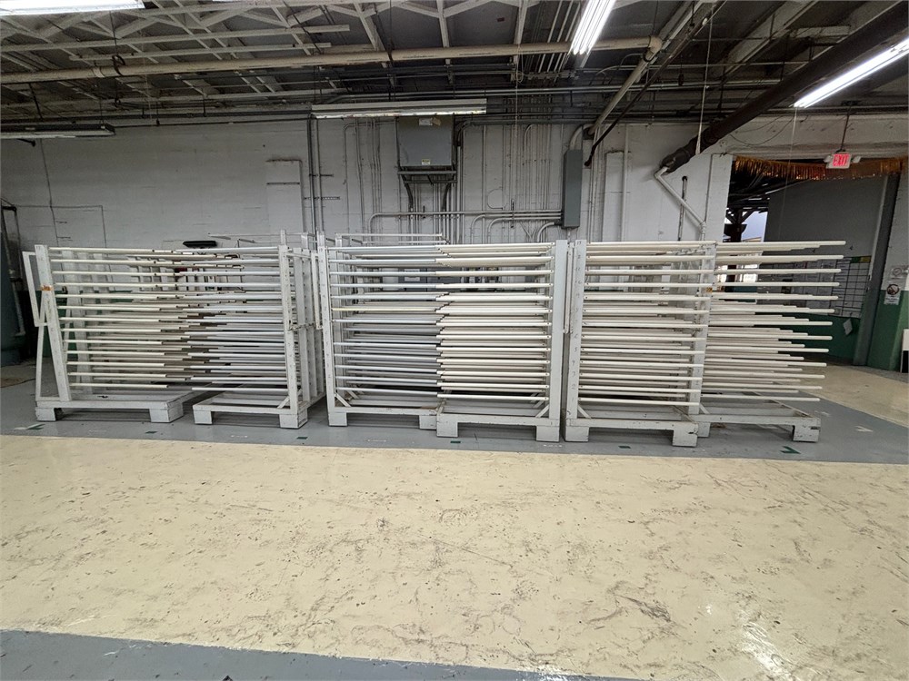 (7) Racks for Makor Self-Stacker