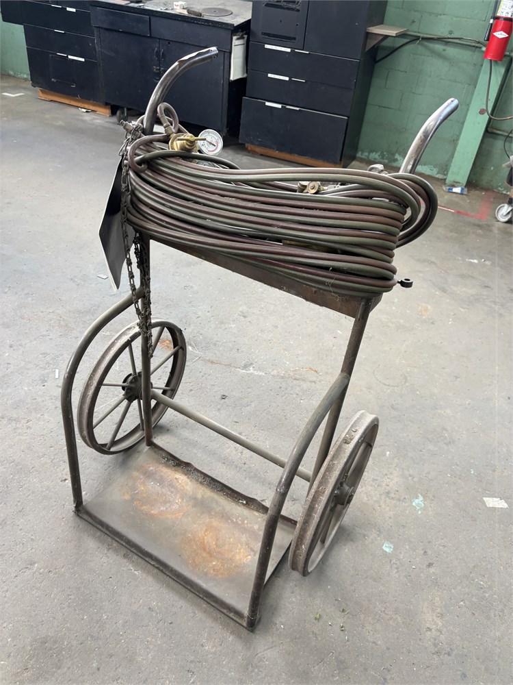 Acetylene Torch & Cart as pictured