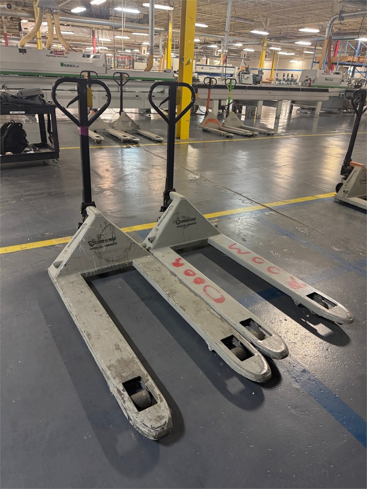 (2) Strongway Pallet Jacks