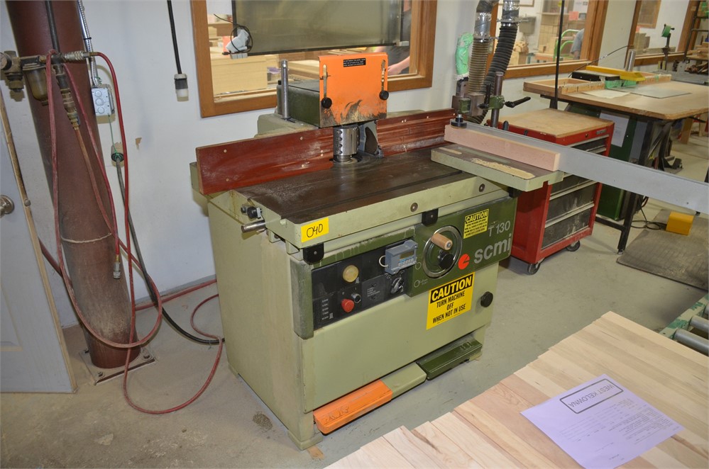 SCMi "T130" shaper with sliding table