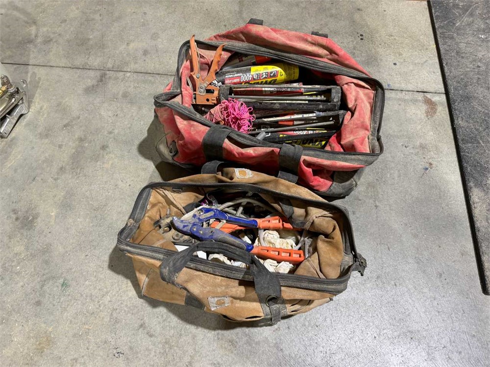(2) Tool Bags with Contents