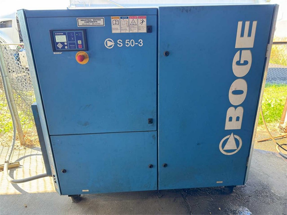 Boge "S 50-3" Air Compressor