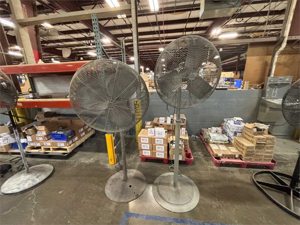 Lot of (2) Shop Fans