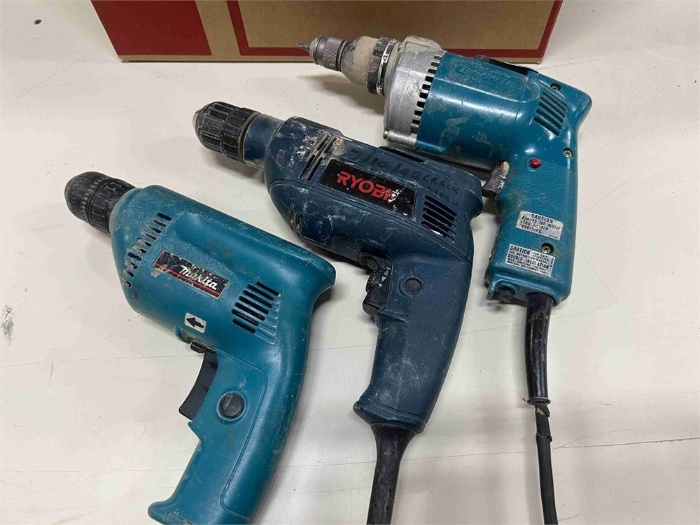 Electric Drills Qty. (3)