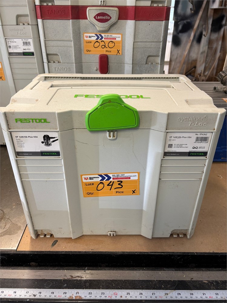 Festool "OF 1400 EQ-Plus" Router as pictured