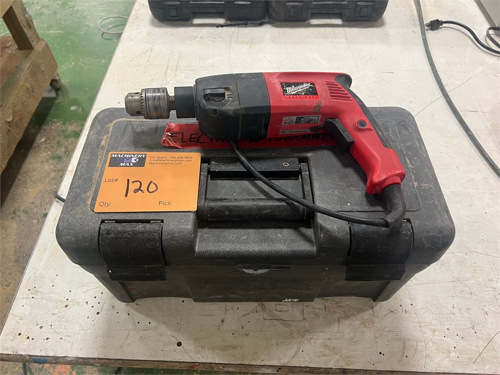 Milwaukee "5378-20" 1/2" Hammer Drill & Case