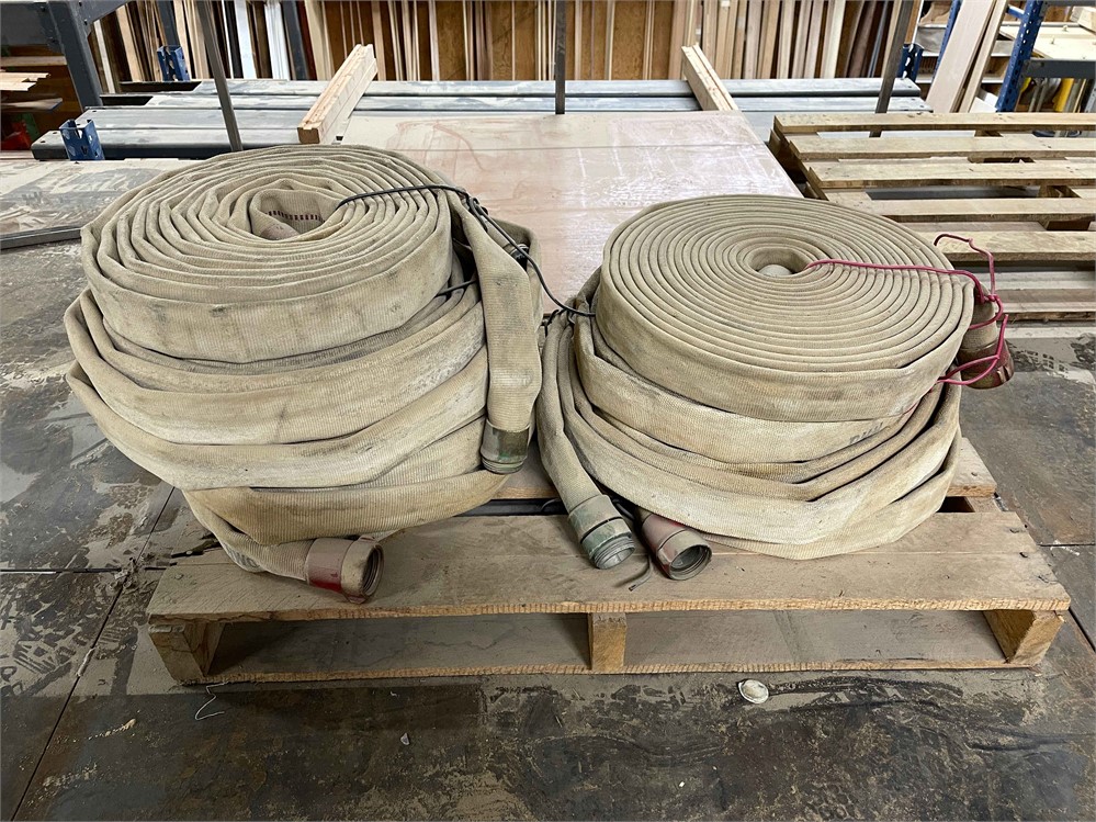 Lot of Fire Hoses - as pictured
