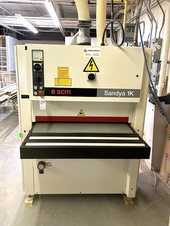 SCM "Sandya 1K" Single Head WB Sander - Mississauga, ON