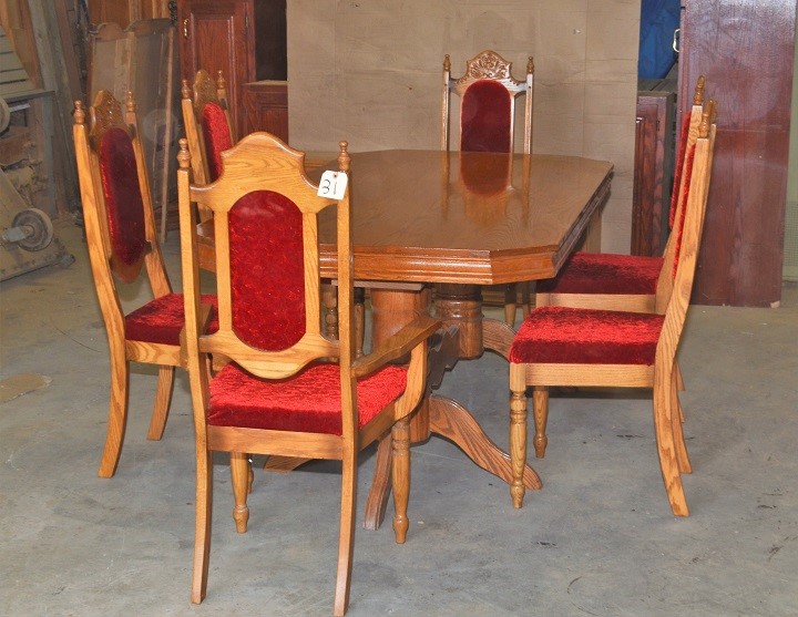 (6) CHAIR DINING ROOM TABLE SET