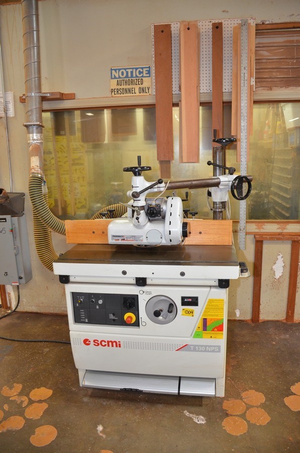 SCMI "T-130NPS" Sliding-Table Shaper with Powerfeeder