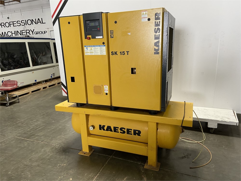 Kaeser "SK15T" 15HP Rotary Screw Air Compressor