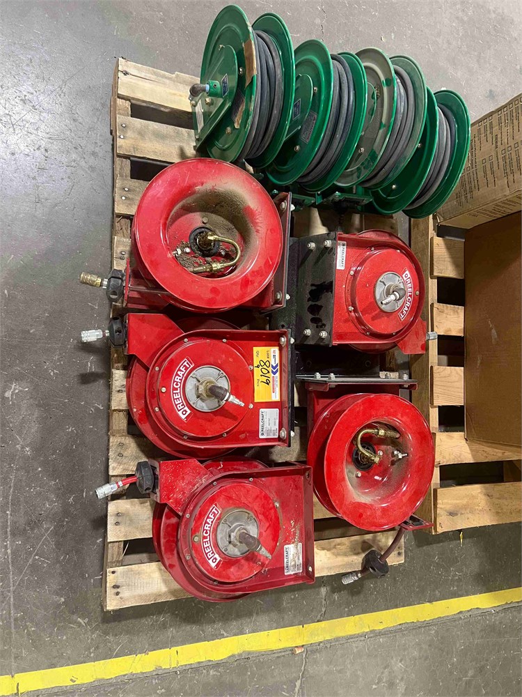 Pneumatic Hose Reels Qty. (9)