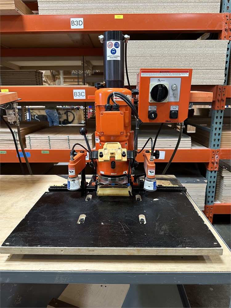 Blum "Minipress" Hinge Borer