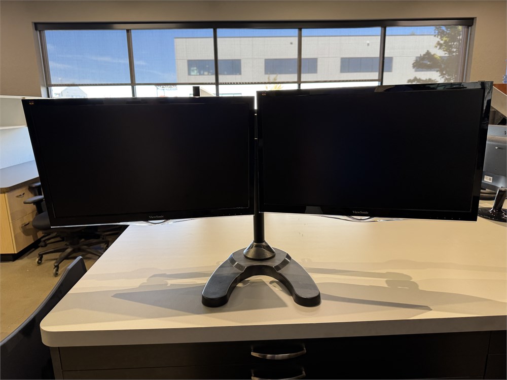 Computer Monitors Qty. (2) with Stand