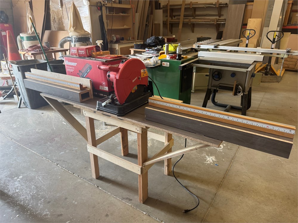 Bauer Cut-off Saw & Disc/Belt Sander