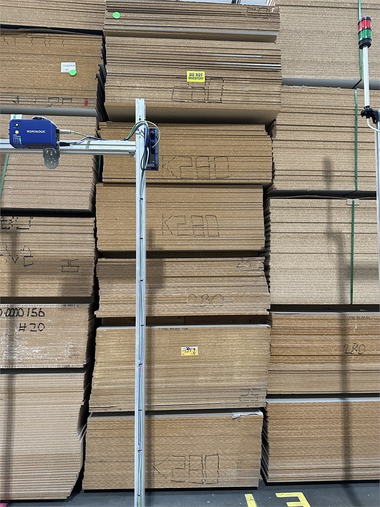 (7) Bundles of Particleboard Panels