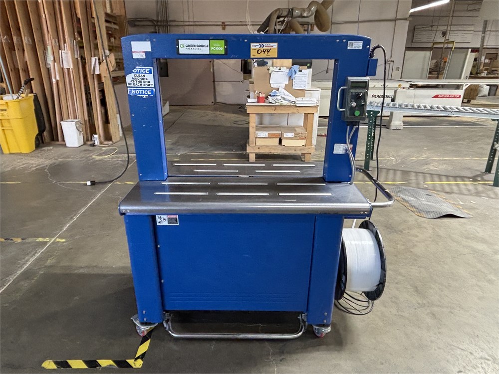 Greenbridge "PC 1000" Automatic Strapping Machine