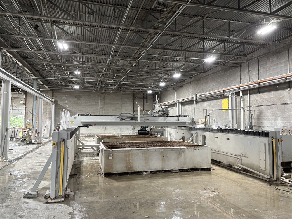 Park Industries "Fusion 6200" Double Table Wet Saw & Water Jet