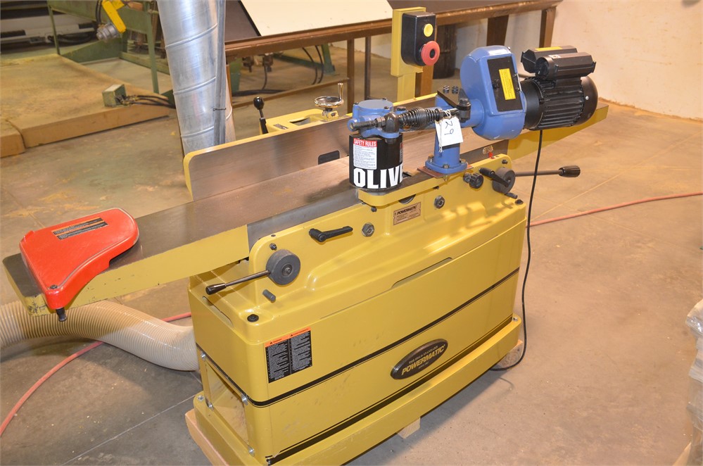 Powermatic "PJ-882HH" Jointer with Oliver Powerfeeder