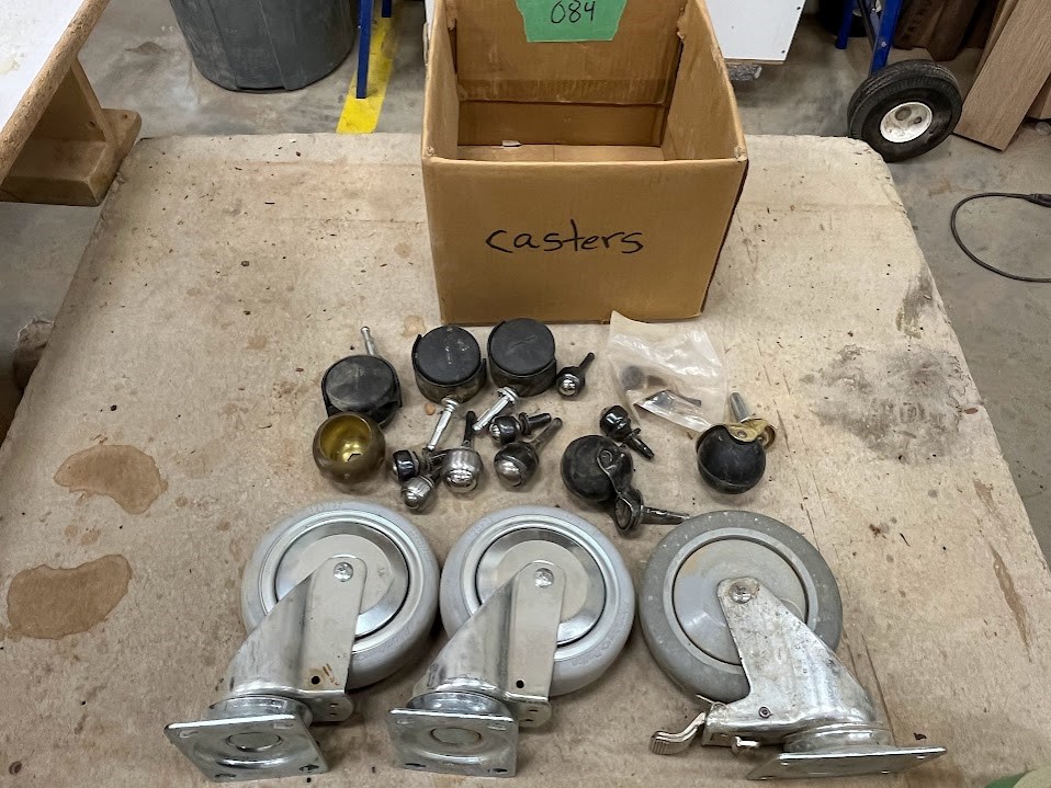 Casters - As Pictured