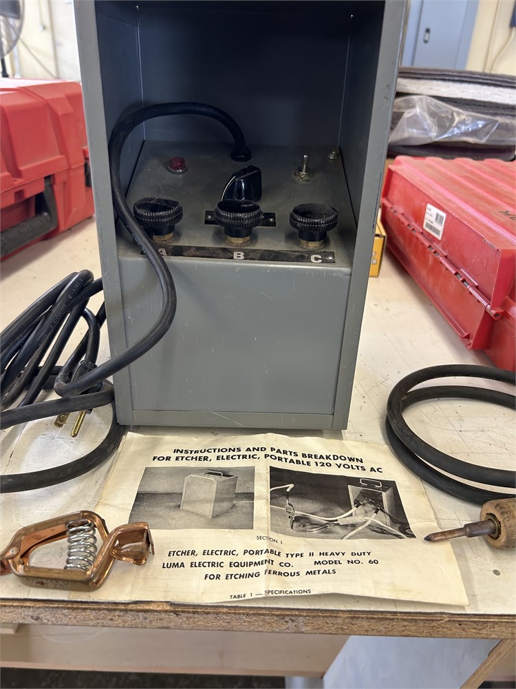Luma Electric "60" Etching Tool