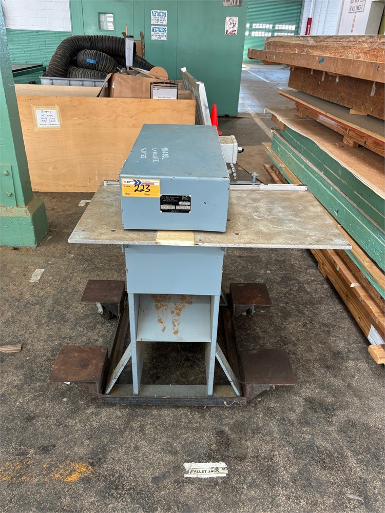 Mar-Bel "MLS 12" Laminate Slitter