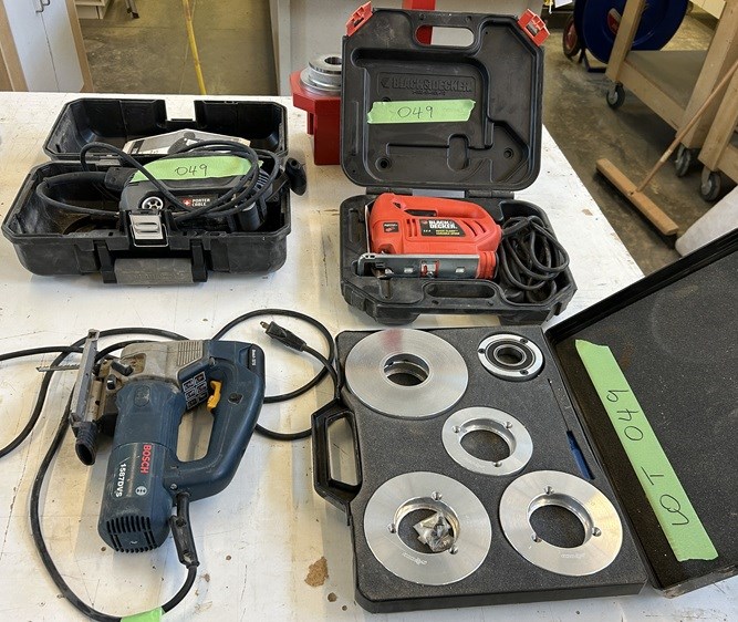 Lot of Spacers, Jigsaws & Sander - Durham, ON